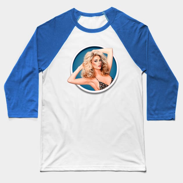 Morgan Fairchild Baseball T-Shirt by Zbornak Designs